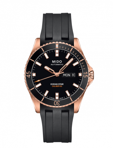 Mido Ocean Star 200 Rose / Black / Rubber M026.430.37.051.00