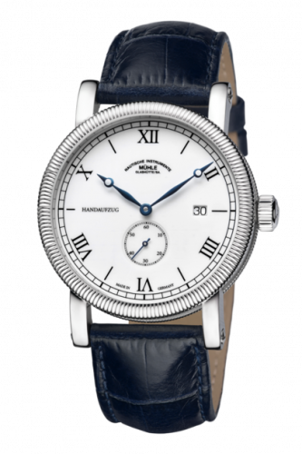 Muhle Glashutte Teutonia III Handaufzug Kleine Sekunde White / Strap M1-08-11-LB Muhle Glashutte Teutonia III Handaufzug Kleine Sekunde White / Strap M1-08-11-LB