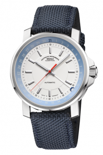 Muhle Glashutte 29er Zeigerdatum White / Strap M1-25-32-NB