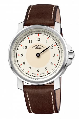 Muhle Glashutte M 29 Classic Einzeiger Cream / Strap M1-25-59-LB