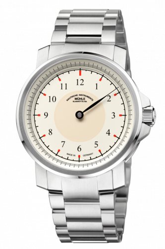 Muhle Glashutte M 29 Classic Einzeiger Cream / Bracelet M1-25-59-MB Muhle Glashutte M 29 Classic Einzeiger Cream / Bracelet M1-25-59-MB