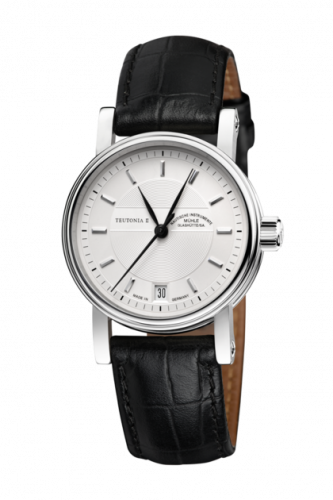 Muhle Glashutte Teutonia II Medium Silver / Strap M1-30-25-LB Muhle Glashutte Teutonia II Medium Silver / Strap M1-30-25-LB