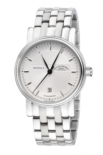 Muhle Glashutte Teutonia II Chronometer Silver / Bracelet M1-30-45-MB Muhle Glashutte Teutonia II Chronometer Silver / Bracelet M1-30-45-MB