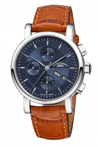 Muhle Glashutte Teutonia II Chronograph Blue / Strap M1-30-92-LB Muhle Glashutte Teutonia II Chronograph Blue / Strap M1-30-92-LB