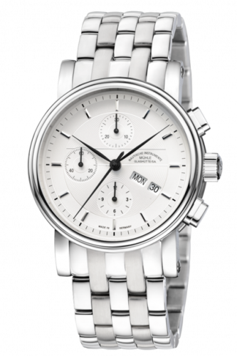 Muhle Glashutte Teutonia II Chronograph Silver / Bracelet M1-30-95-MB Muhle Glashutte Teutonia II Chronograph Silver / Bracelet M1-30-95-MB