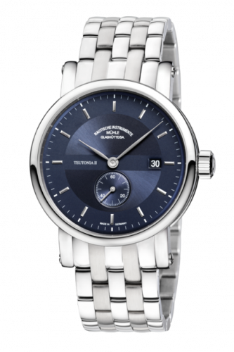 Muhle Glashutte Teutonia II Kleine Sekunde Blue / Bracelet M1-33-42-MB Muhle Glashutte Teutonia II Kleine Sekunde Blue / Bracelet M1-33-42-MB