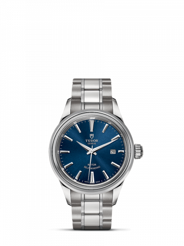 Tudor Style 28 Stainless Steel / Blue / Bracelet M12100-0009 Tudor Style 28 Stainless Steel / Blue / Bracelet M12100-0009