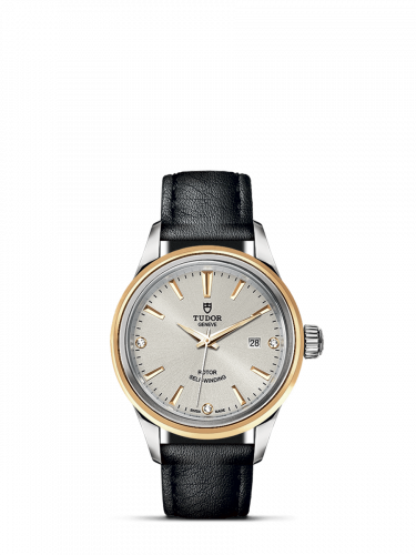 Tudor Style 28 Stainless Steel / Yellow Gold / Silver-Diamond / Strap M12103-0011 Tudor Style 28 Stainless Steel / Yellow Gold / Silver-Diamond / Strap M12103-0011