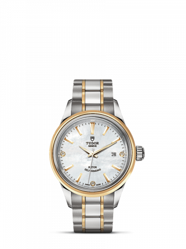 Tudor Style 28 Stainless Steel / Yellow Gold / MOP-Diamond / Bracelet M12103-0017 Tudor Style 28 Stainless Steel / Yellow Gold / MOP-Diamond / Bracelet M12103-0017