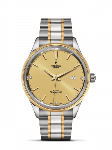 Tudor Style 41 Stainless Steel / Yellow Gold / Champagne-Diamond / Bracelet M12703-0004 Tudor Style 41 Stainless Steel / Yellow Gold / Champagne-Diamond / Bracelet M12703-0004