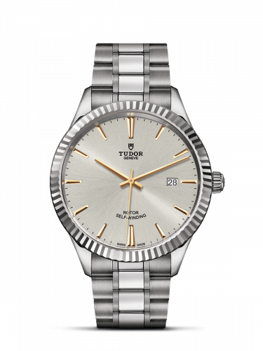 Tudor Style 41 Stainless Steel / Fluted / Silver / Bracelet M12710-0005 Tudor Style 41 Stainless Steel / Fluted / Silver / Bracelet M12710-0005