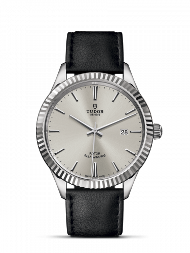 Tudor Style 41 Stainless Steel / Fluted / Silver / Strap M12710-0021 Tudor Style 41 Stainless Steel / Fluted / Silver / Strap M12710-0021
