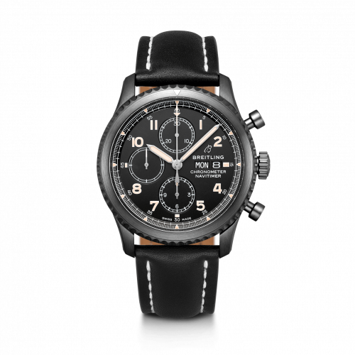 Breitling Navitimer 8 Chronograph 43 Blacksteel / Black / Black Calf M13314101B1X1