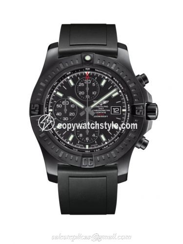 Breitling Colt Chronograph Automatic Blacksteel / Volcano Black / Rubber M1338810.BF01.131S Breitling Colt Chronograph Automatic Blacksteel / Volcano Black / Rubber M1338810.BF01.131S