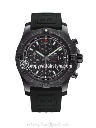 Breitling Colt Chronograph Automatic Blacksteel / Volcano Black / Rubber M1338810.BF01.152S