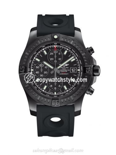 Breitling Colt Chronograph Automatic Blacksteel / Volcano Black / Rubber M1338810.BF01.227S