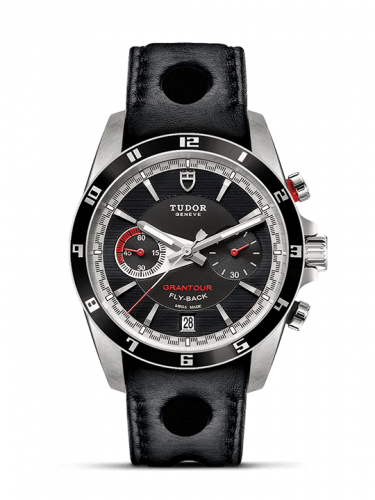 Tudor Grantour Flyback Stainless Steel / Black / Strap m20550n-0001 Tudor Grantour Flyback Stainless Steel / Black / Strap m20550n-0001