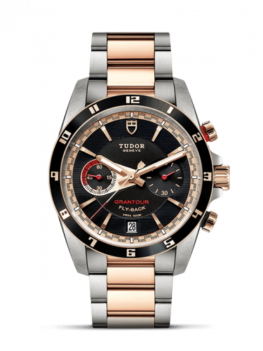 Tudor Grantour Flyback Stainless Steel / Pink Gold / Black / Bracelet m20551n-0001 Tudor Grantour Flyback Stainless Steel / Pink Gold / Black / Bracelet m20551n-0001