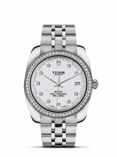 Tudor Classic 38 Stainless Steel / Diamond / White-Diamond / Bracelet M21020-0001 Tudor Classic 38 Stainless Steel / Diamond / White-Diamond / Bracelet M21020-0001