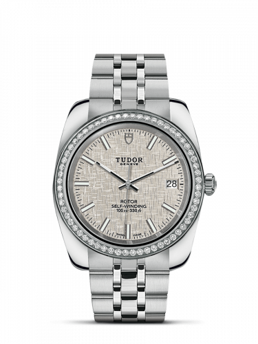 Tudor Classic 38 Stainless Steel / Diamond / Silver / Bracelet M21020-0002 Tudor Classic 38 Stainless Steel / Diamond / Silver / Bracelet M21020-0002