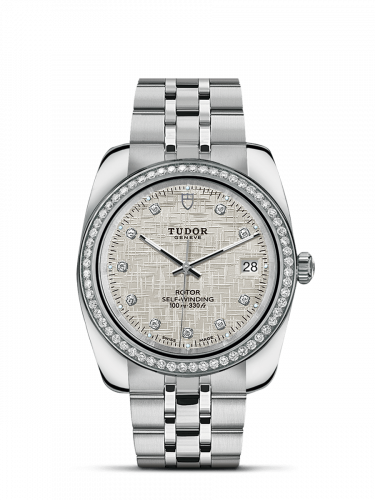 Tudor Classic 38 Stainless Steel / Diamond / Silver-Diamond / Bracelet M21020-0003 Tudor Classic 38 Stainless Steel / Diamond / Silver-Diamond / Bracelet M21020-0003