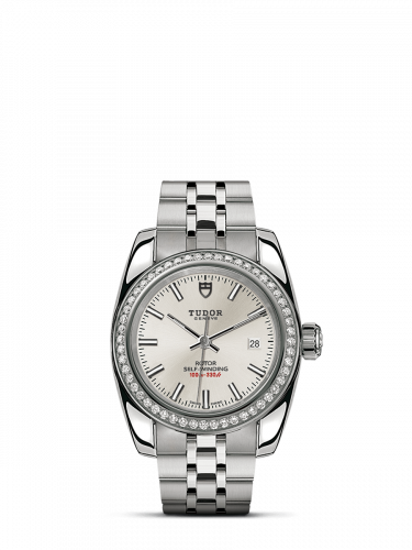 Tudor Classic 28 Stainless Steel / Diamond / Silver / Bracelet M22020-0004 Tudor Classic 28 Stainless Steel / Diamond / Silver / Bracelet M22020-0004