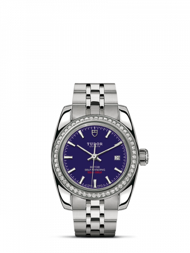 Tudor Classic 28 Stainless Steel / Diamond / Blue / Bracelet M22020-0008 Tudor Classic 28 Stainless Steel / Diamond / Blue / Bracelet M22020-0008