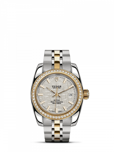Tudor Classic 28 Stainless Steel / Yellow Gold / Diamond / Silver / Bracelet M22023-0003 Tudor Classic 28 Stainless Steel / Yellow Gold / Diamond / Silver / Bracelet M22023-0003