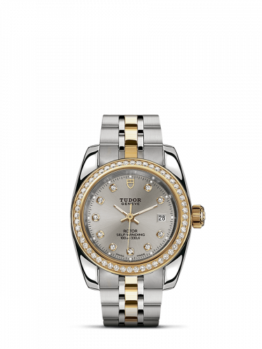 Tudor Classic 28 Stainless Steel / Yellow Gold / Diamond / Silver-Diamond / Bracelet M22023-0006 Tudor Classic 28 Stainless Steel / Yellow Gold / Diamond / Silver-Diamond / Bracelet M22023-0006