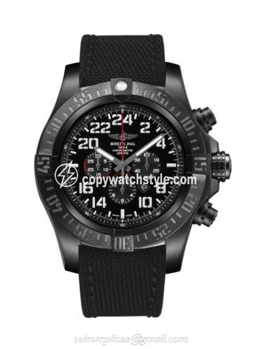 Breitling Super Avenger II Military / Black Steel / Volcano Black / Military M2233010.BC91.100W