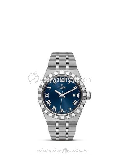 Tudor Royal Date 28 Stainless Steel / Blue - Roman M28300-0006 Tudor Royal Date 28 Stainless Steel / Blue - Roman M28300-0006