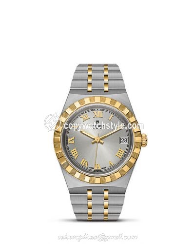 Tudor Royal Date 34 Stainless Steel / Yellow Gold / Silver - Roman M28403-0001 Tudor Royal Date 34 Stainless Steel / Yellow Gold / Silver - Roman M28403-0001