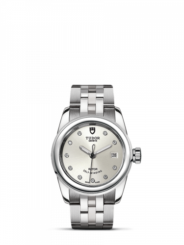 Tudor Glamour Date 26 Stainless Steel / Silver-Diamond / Bracelet M51000-0002 Tudor Glamour Date 26 Stainless Steel / Silver-Diamond / Bracelet M51000-0002