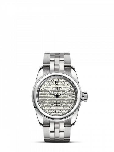 Tudor Glamour Date 26 Stainless Steel / Jacquard Silver / Bracelet M51000-0005 Tudor Glamour Date 26 Stainless Steel / Jacquard Silver / Bracelet M51000-0005