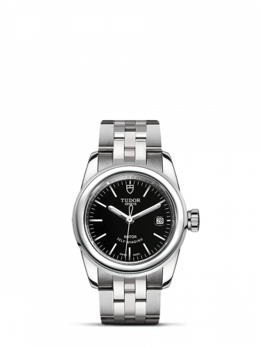 Tudor Glamour Date 26 Stainless Steel / Black / Bracelet M51000-0009 Tudor Glamour Date 26 Stainless Steel / Black / Bracelet M51000-0009
