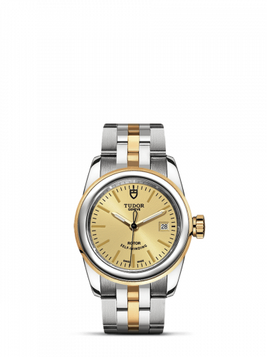 Tudor Glamour Date 26 Stainless Steel / Yellow Gold / Champagne / Bracelet M51003-0004 Tudor Glamour Date 26 Stainless Steel / Yellow Gold / Champagne / Bracelet M51003-0004