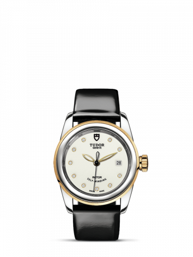 Tudor Glamour Date 26 Stainless Steel / Yellow Gold / Opaline-Diamond / Strap M51003-0028 Tudor Glamour Date 26 Stainless Steel / Yellow Gold / Opaline-Diamond / Strap M51003-0028