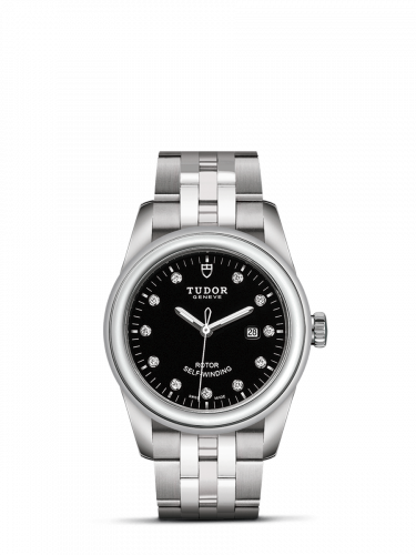 Tudor Glamour Date 31 Stainless Steel / Black-Diamond / Bracelet M53000-0001 Tudor Glamour Date 31 Stainless Steel / Black-Diamond / Bracelet M53000-0001
