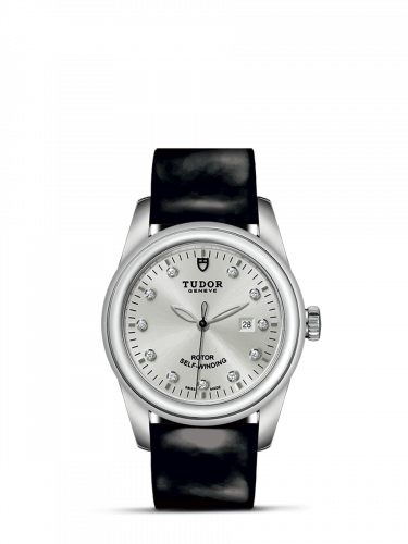 Tudor Glamour Date 31 Stainless Steel / Silver-Diamond / Strap M53000-0026 Tudor Glamour Date 31 Stainless Steel / Silver-Diamond / Strap M53000-0026