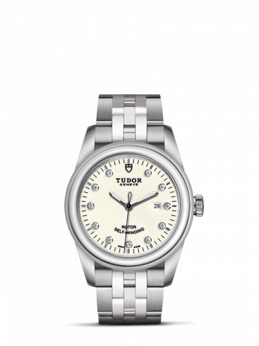 Tudor Glamour Date 31 Stainless Steel / Opaline-Diamond / Bracelet M53000-0080 Tudor Glamour Date 31 Stainless Steel / Opaline-Diamond / Bracelet M53000-0080