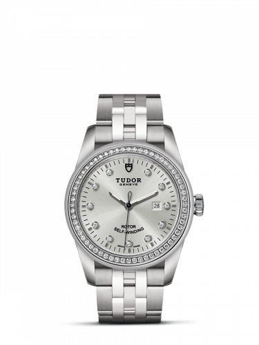 Tudor Glamour Date 31 Stainless Steel / Diamond / Silver-Diamond / Bracelet M53020-0003 Tudor Glamour Date 31 Stainless Steel / Diamond / Silver-Diamond / Bracelet M53020-0003