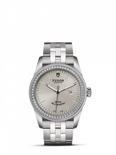 Tudor Glamour Date 31 Stainless Steel / Diamond / Silver / Bracelet M53020-0004 Tudor Glamour Date 31 Stainless Steel / Diamond / Silver / Bracelet M53020-0004