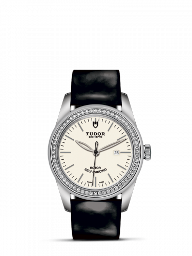 Tudor Glamour Date 31 Stainless Steel / Diamond / Opaline / Strap M53020-0079 Tudor Glamour Date 31 Stainless Steel / Diamond / Opaline / Strap M53020-0079