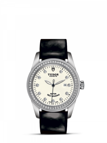 Tudor Glamour Date 31 Stainless Steel / Diamond / Opaline-Diamond / Strap M53020-0086 Tudor Glamour Date 31 Stainless Steel / Diamond / Opaline-Diamond / Strap M53020-0086