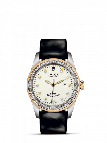 Tudor Glamour Date 31 Stainless Steel / Yellow Gold / Diamond / Opaline-Diamond / Strap M53023-0078 Tudor Glamour Date 31 Stainless Steel / Yellow Gold / Diamond / Opaline-Diamond / Strap M53023-0078