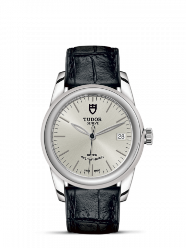 Tudor Glamour Date 36 Stainless Steel / Silver / Strap M55000-0042 Tudor Glamour Date 36 Stainless Steel / Silver / Strap M55000-0042