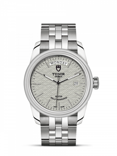 Tudor Glamour Day + Date Stainless Steel / Jacquard Silver / Bracelet M56000-0003 Tudor Glamour Day + Date Stainless Steel / Jacquard Silver / Bracelet M56000-0003