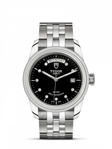 Tudor Glamour Day + Date Stainless Steel / Black-Diamond / Bracelet M56000-0008 Tudor Glamour Day + Date Stainless Steel / Black-Diamond / Bracelet M56000-0008