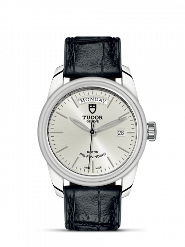 Tudor Glamour Day + Date Stainless Steel / Silver / Strap M56000-0018 Tudor Glamour Day + Date Stainless Steel / Silver / Strap M56000-0018