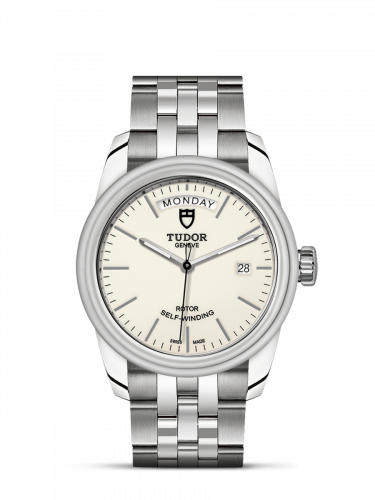 Tudor Glamour Day + Date Stainless Steel / Opaline/ Bracelet M56000-0181 Tudor Glamour Day + Date Stainless Steel / Opaline/ Bracelet M56000-0181